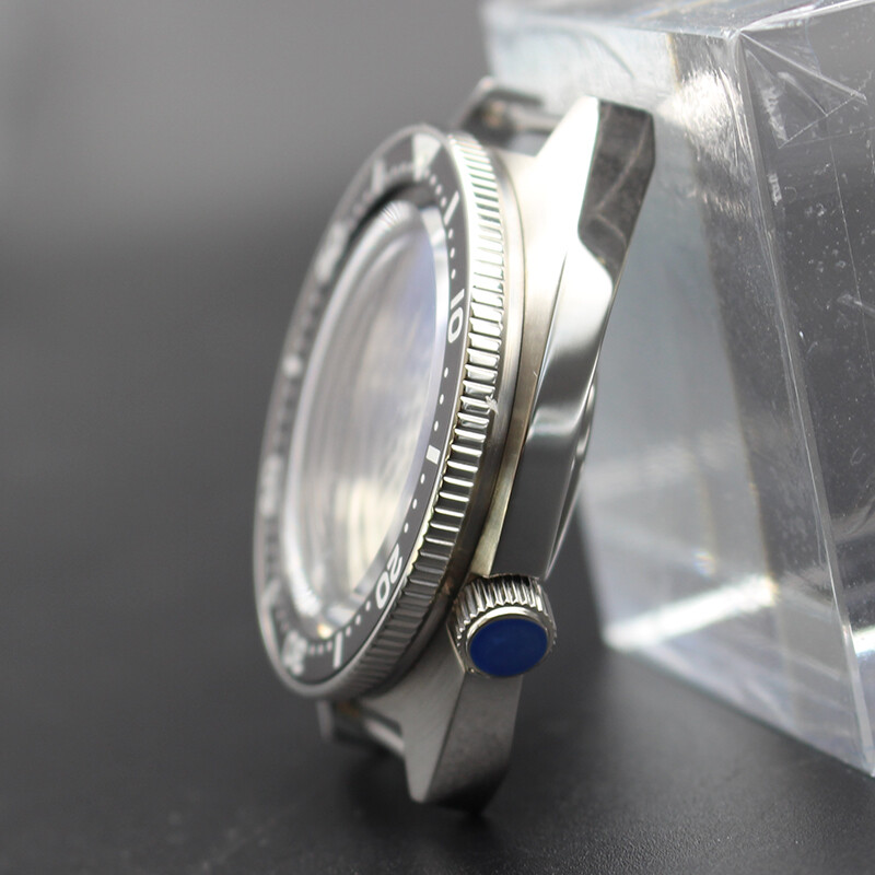 316L Stainless Steel 41mm Modified Seiko Turtle Watch Case nh35 For SKX007 Mod