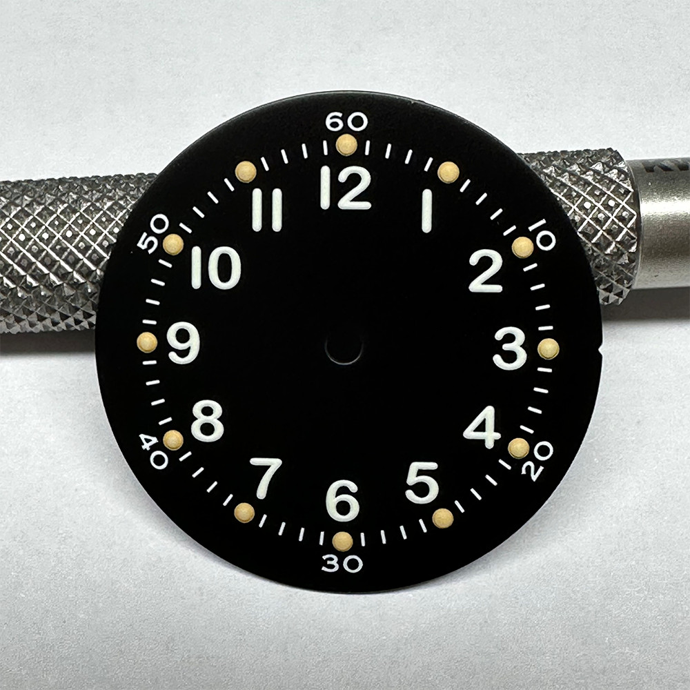 Camouflage Dial 28.5mm NH35 Dial C3 Advanced Lume Fits NH35 Movement Watch Dial