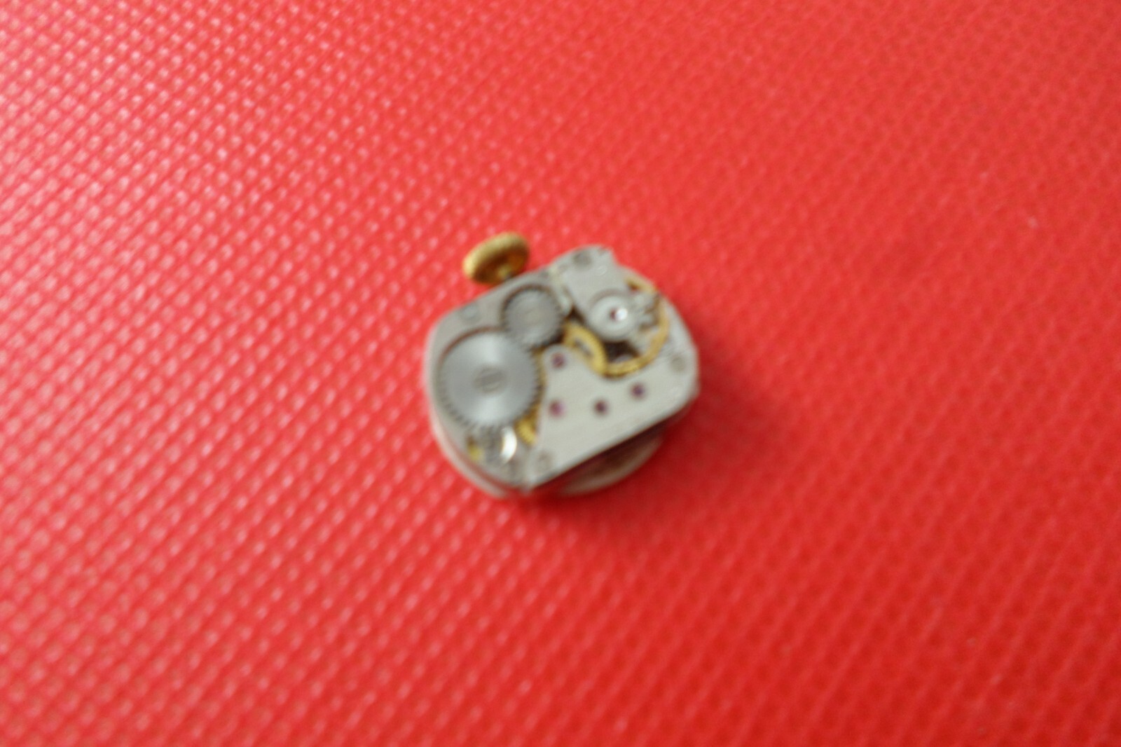 Slava 18mm Watch Movement c1940s, 9ct crown, VGC Fully Serviced 2024 (Ref:24/GS)