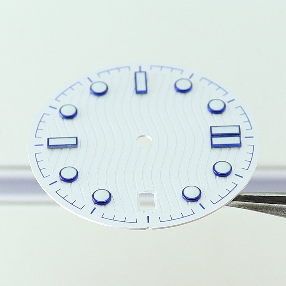 30.50mm Dial 3C Luminous Metal Dail Modify Sea300 Mod For Seiko NH35 36 Movement