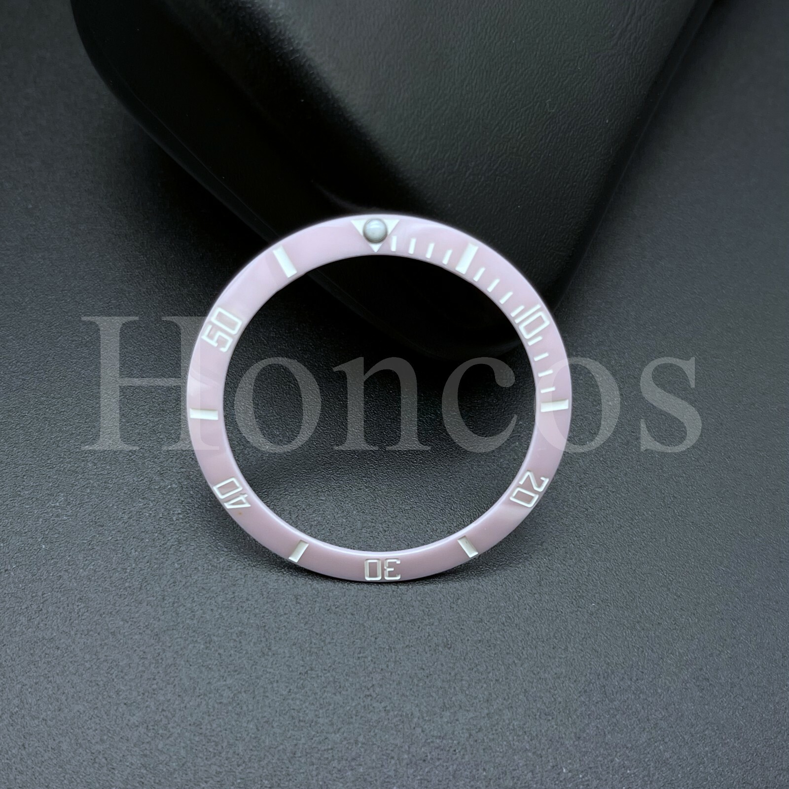 Ceramic Bezel Insert to fits for Rolex Sub 5512 5513-1 1665 1680 Pink and White