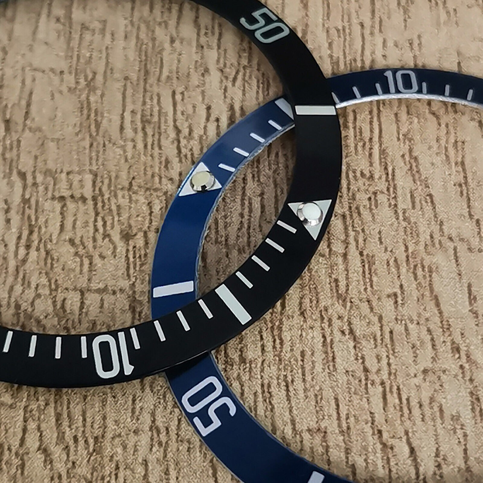 For SUB Wrist Watch Bezel Ring 38mm Aluminum Alloy Bezel Insert Part Accessories
