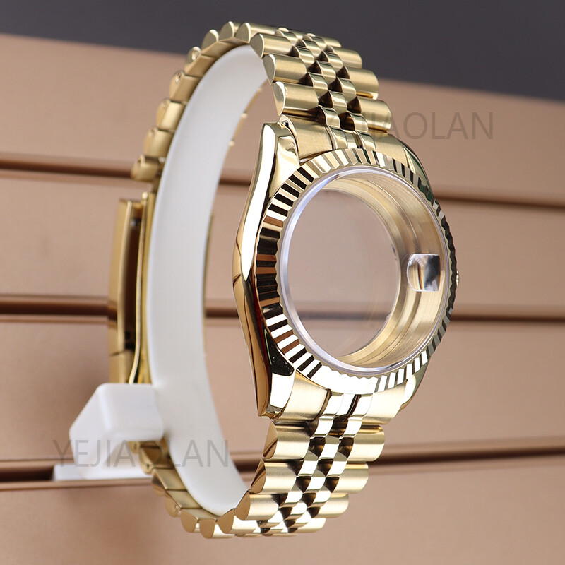 316 stainless steel 36mm/39mm Watch Case nh35 Jubilee Bracelet For nh36 Movement