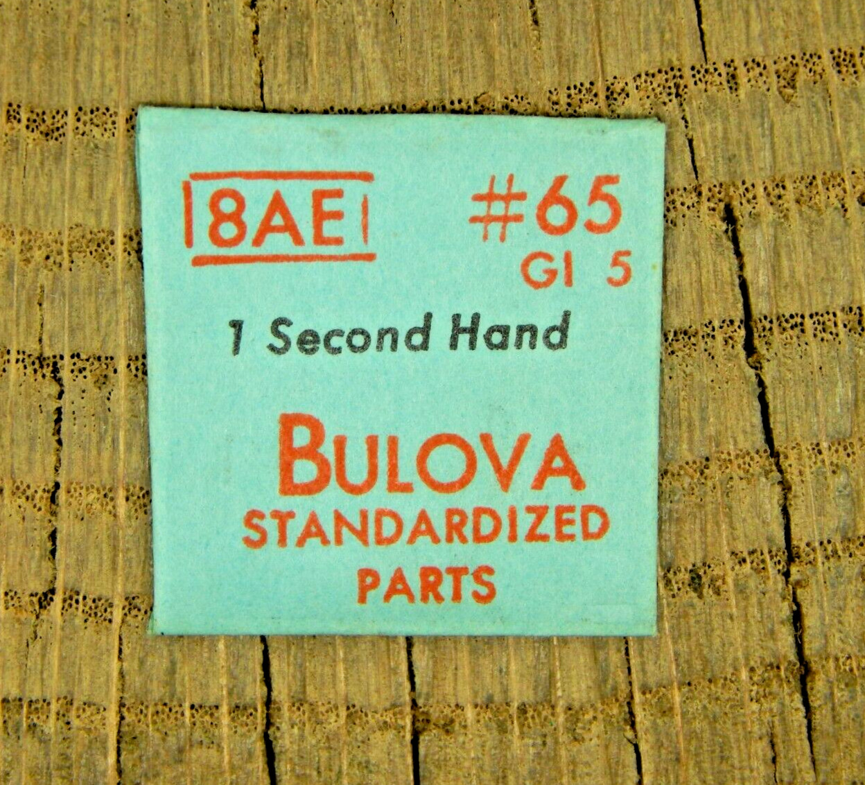 Genuine Bulova 8AE GI 5 Second Hand Watch Part 65 NEW OLD STOCK
