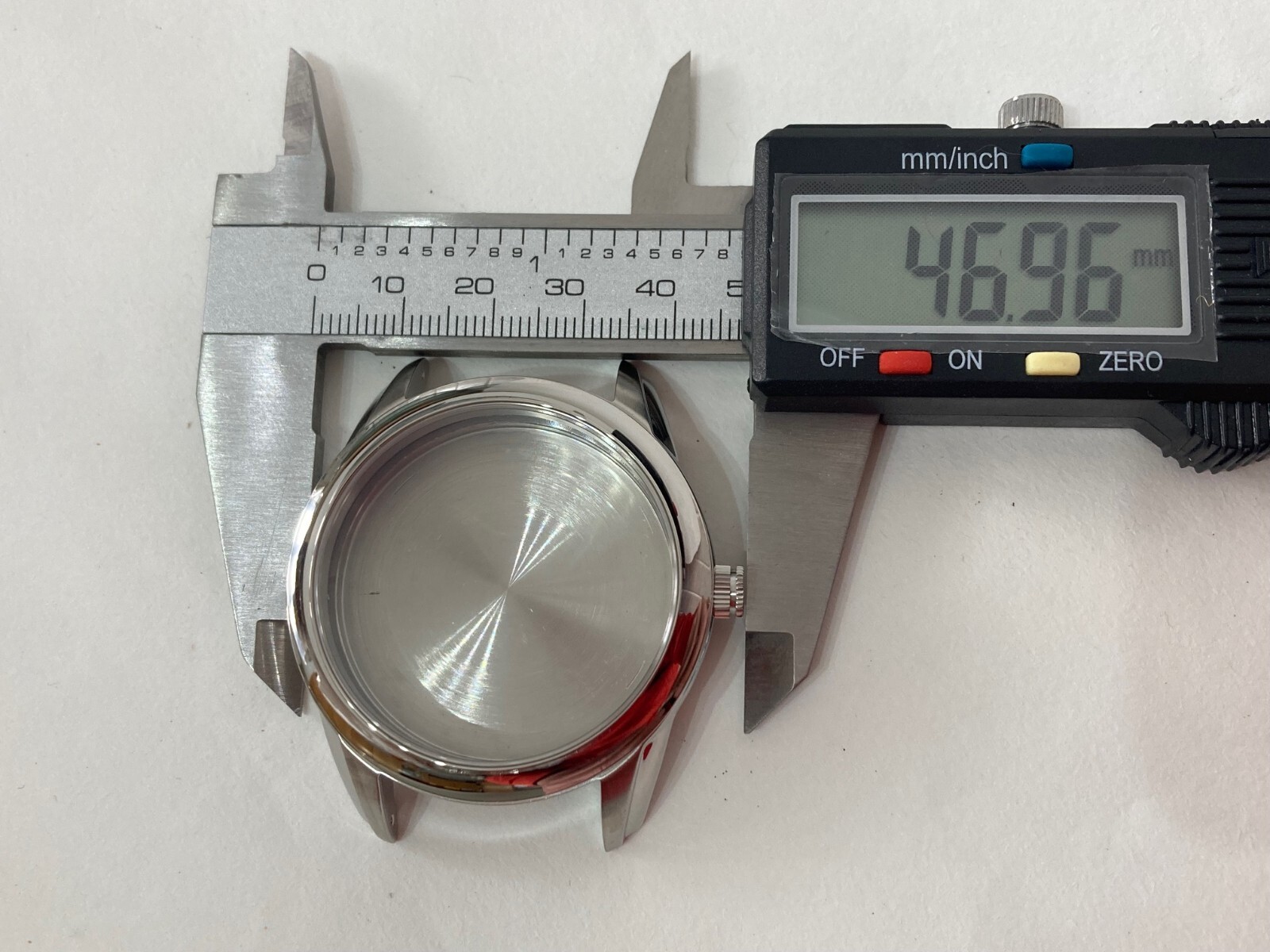 SPARE PARTS ACCESSORY STEEL CASE PHILIP WATCH CARIBE NEW.8