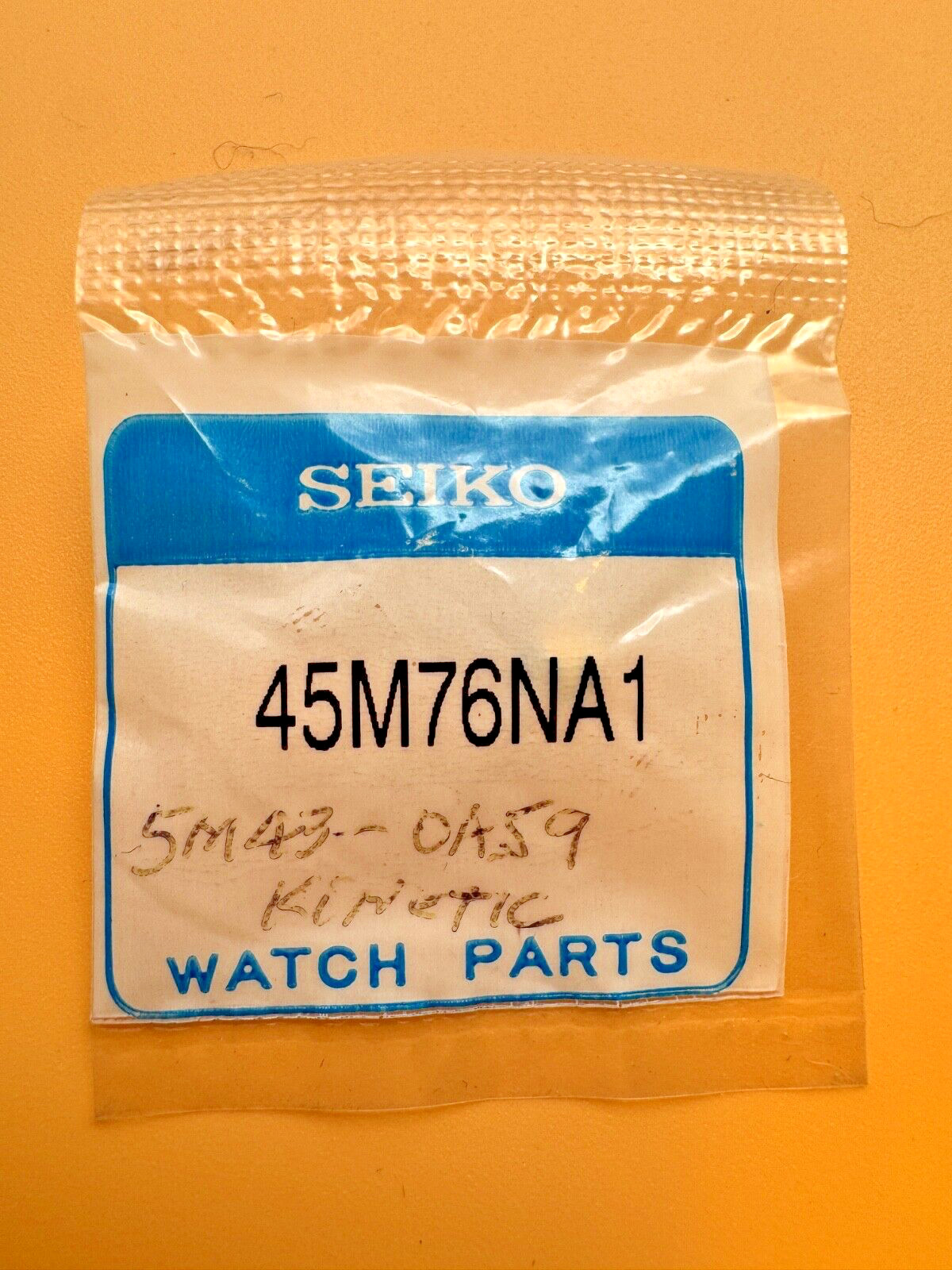 SEIKO watch Crown 45m76na1 Original Seiko Kinetic 5M43-OA59 NOS