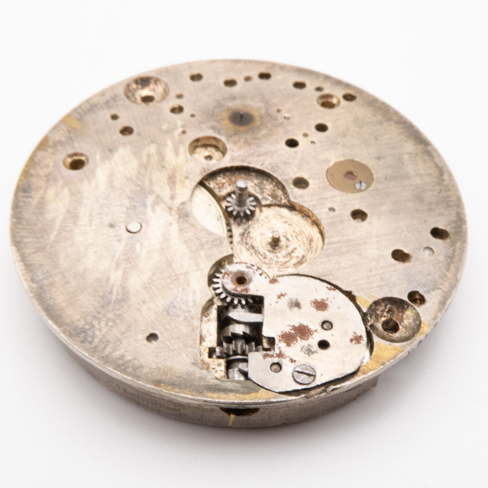 Partial Fleurier Watch Co. 42.5 x 9.4 mm Antique Pocket Watch Movement, Parts