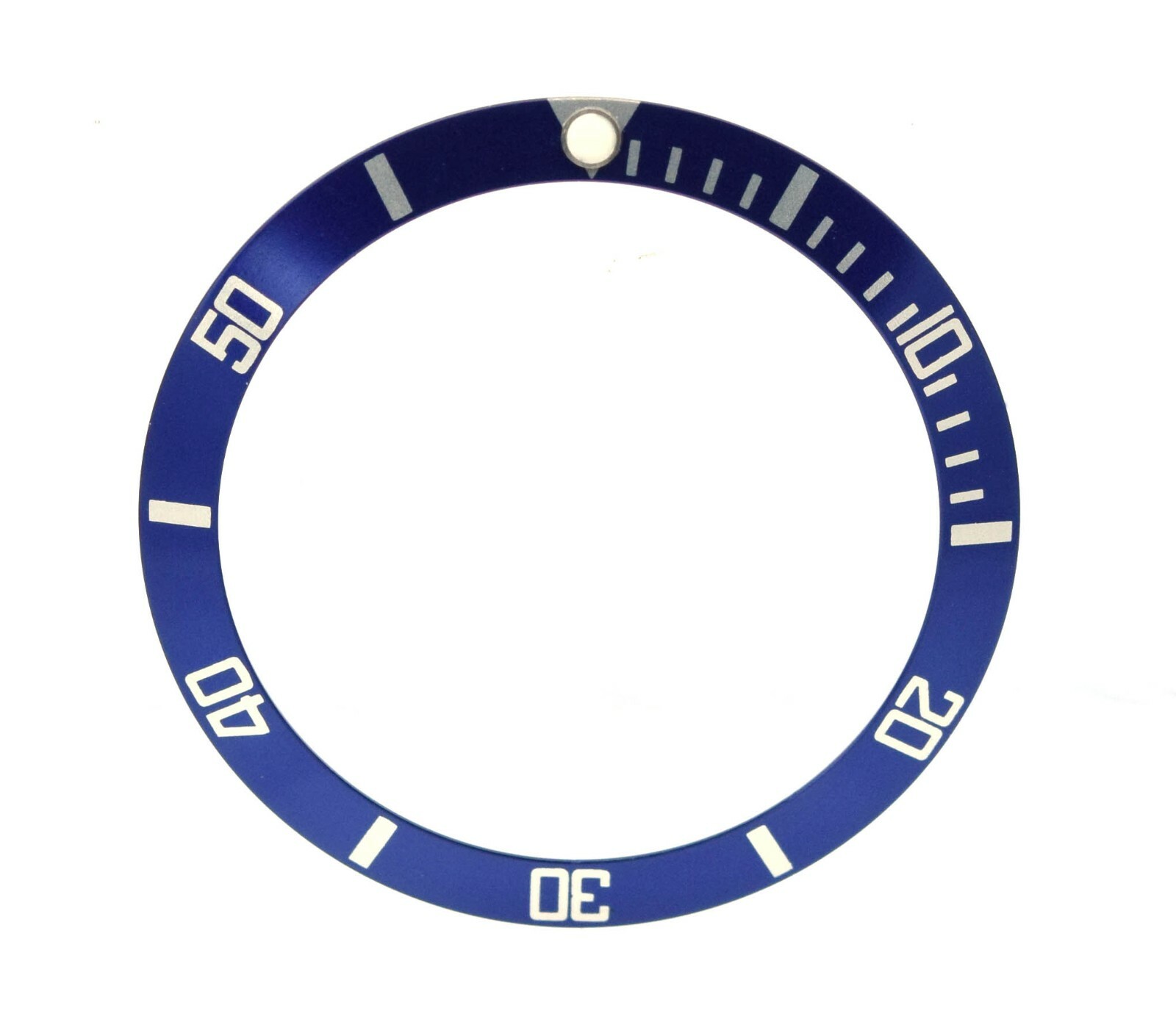 Blue Bezel Insert Fits Rolex Submariner Watch 16800, 16610, 16613