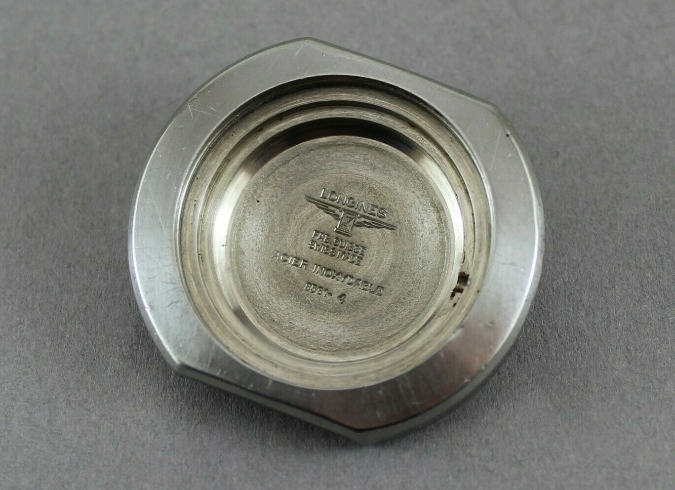 Original LONGINES Admiral 8581-4 Stainless Steel 42mm CASE. Ca 1960’s