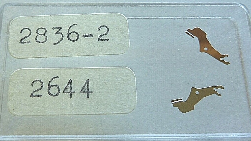 ETA 2836-2 day parts; 2555, 2632, 2633, 2644, 462, 2567, 2569, 2784, 2543, 2780