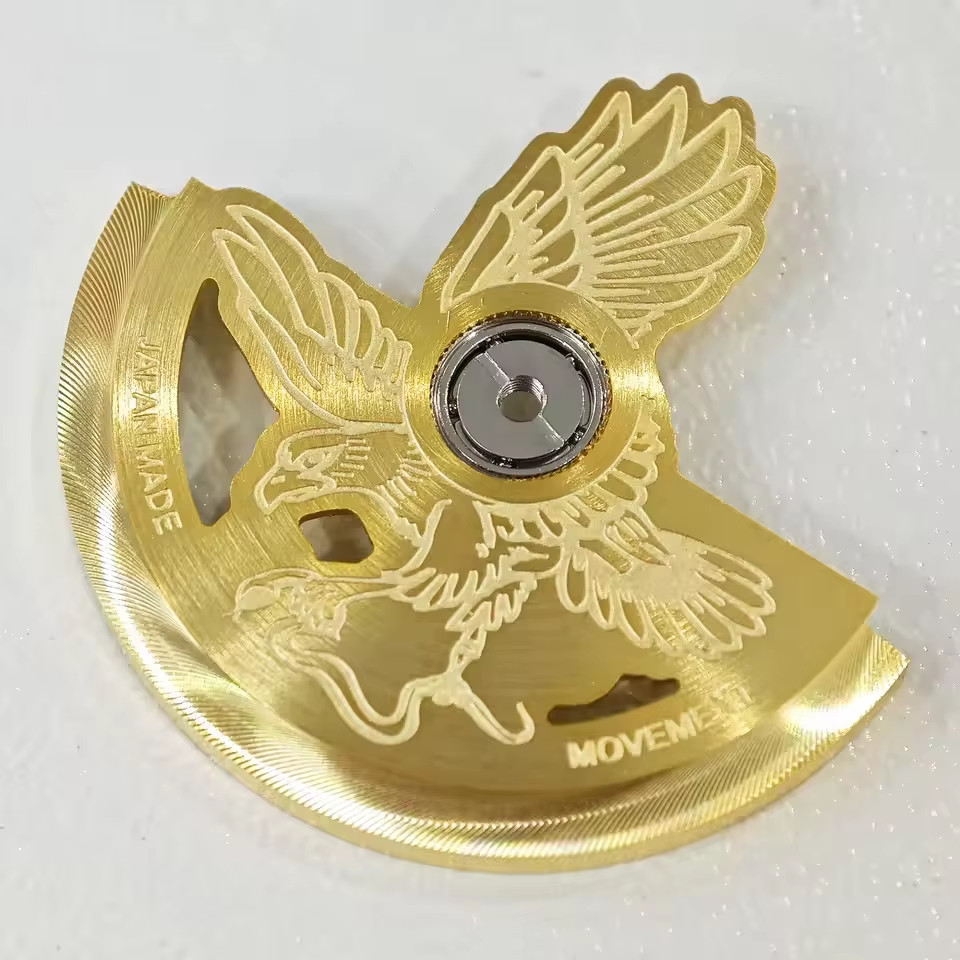 NH35 Movement Rotor Movement Metal Rotor Watch Movement Parts Replacement Parts