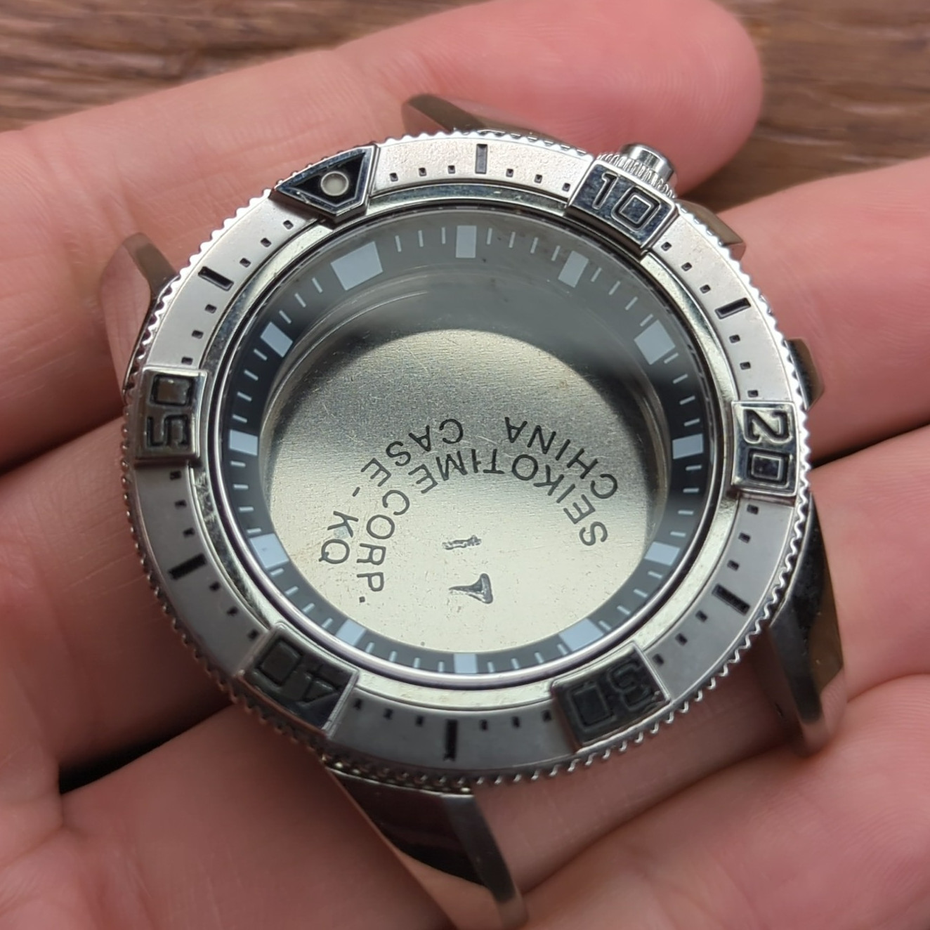 Seiko 5M62 0CS0 Sportura Watch Case In Very Good Condition (E55)