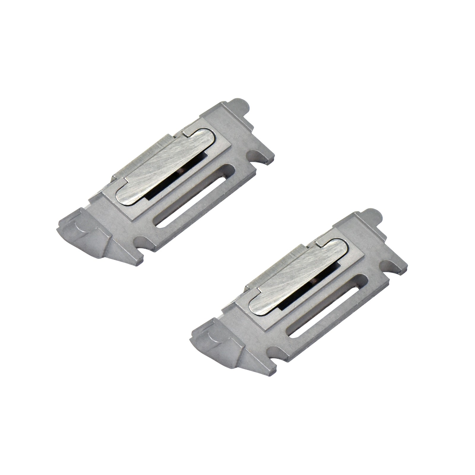 19mm Silver Quick Release Replacement Watch Strap Inserts For Cartier Santos