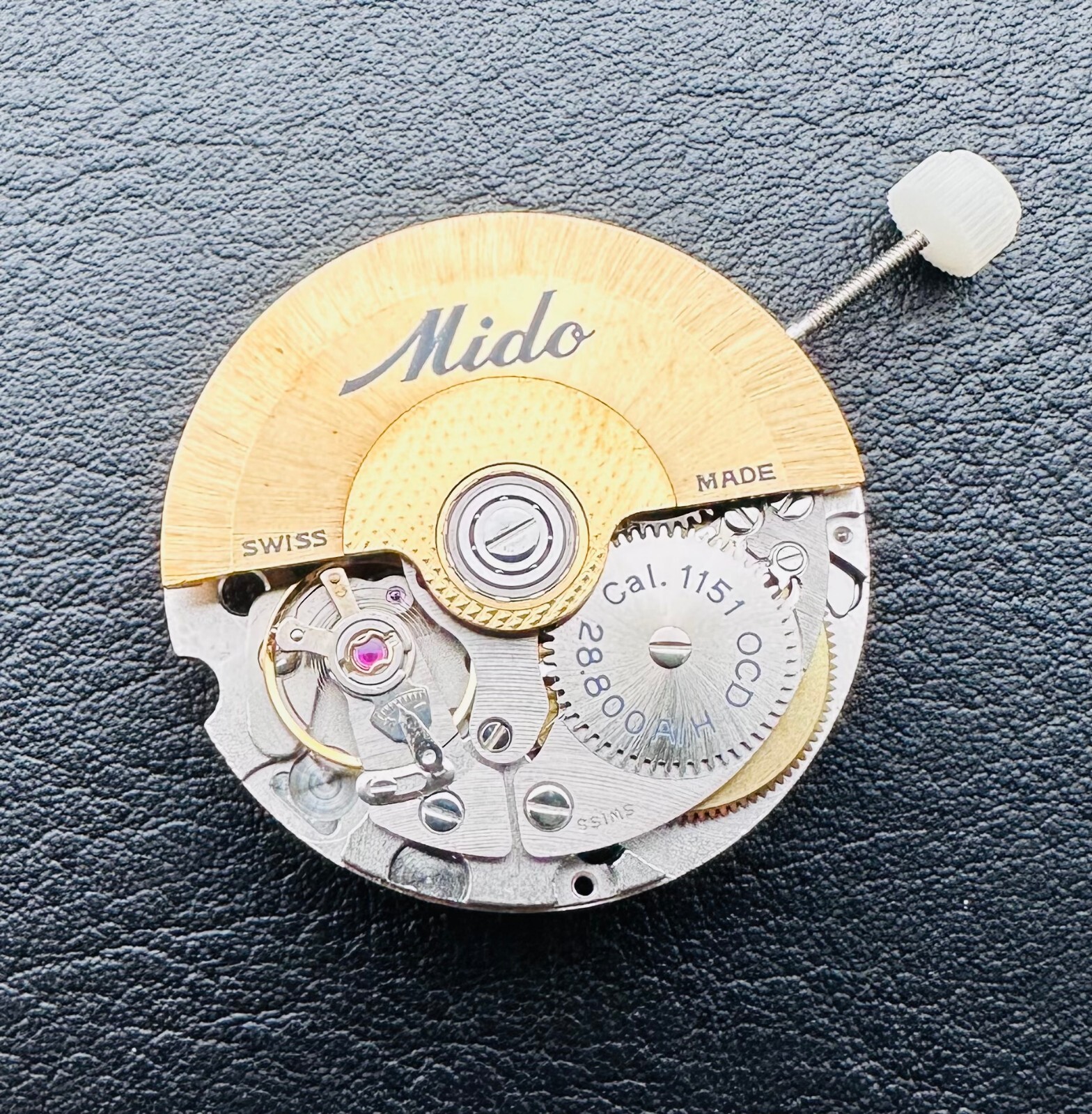 GENUINE MIDO AS 1151 OCD AUTOMATIC MOVEMENT SWISS MADE – FROM STOCK