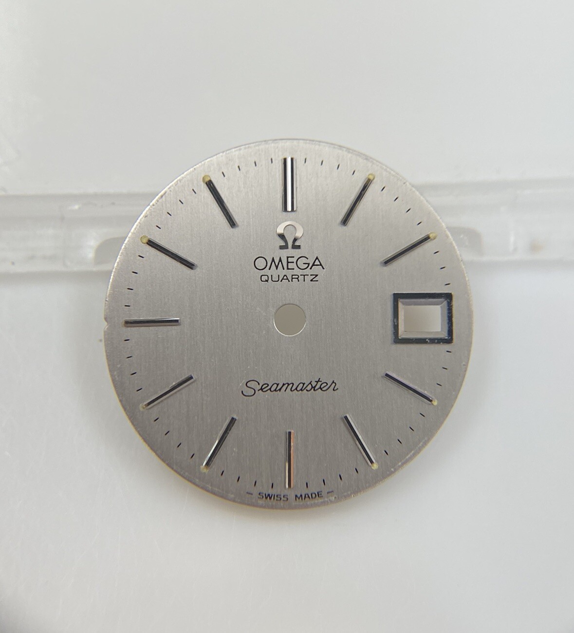 Original Omega Seamaster Caliber 1360 Silver Date @3 20.5mm Dial