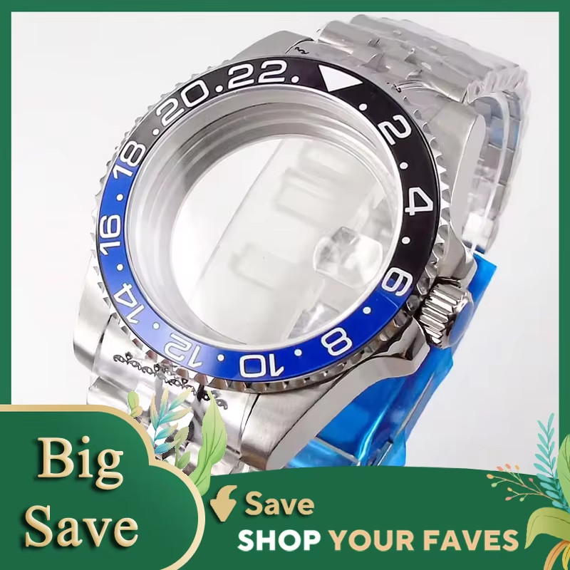 20ATM Dive Case 40Mm Fit NH35 NH36 NH34 GMT ETA 2824 PT5000 Steel Watch Case Jub