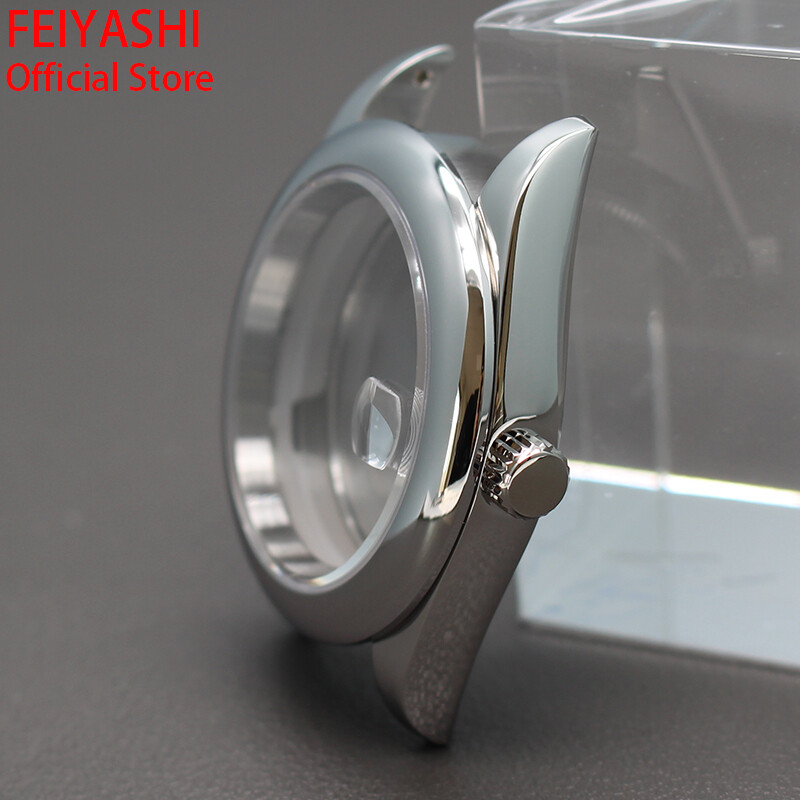 36mm/39mm EXPLORER Watch Cases Sapphire Crystal Glass Seiko nh35 Nh36 Movement