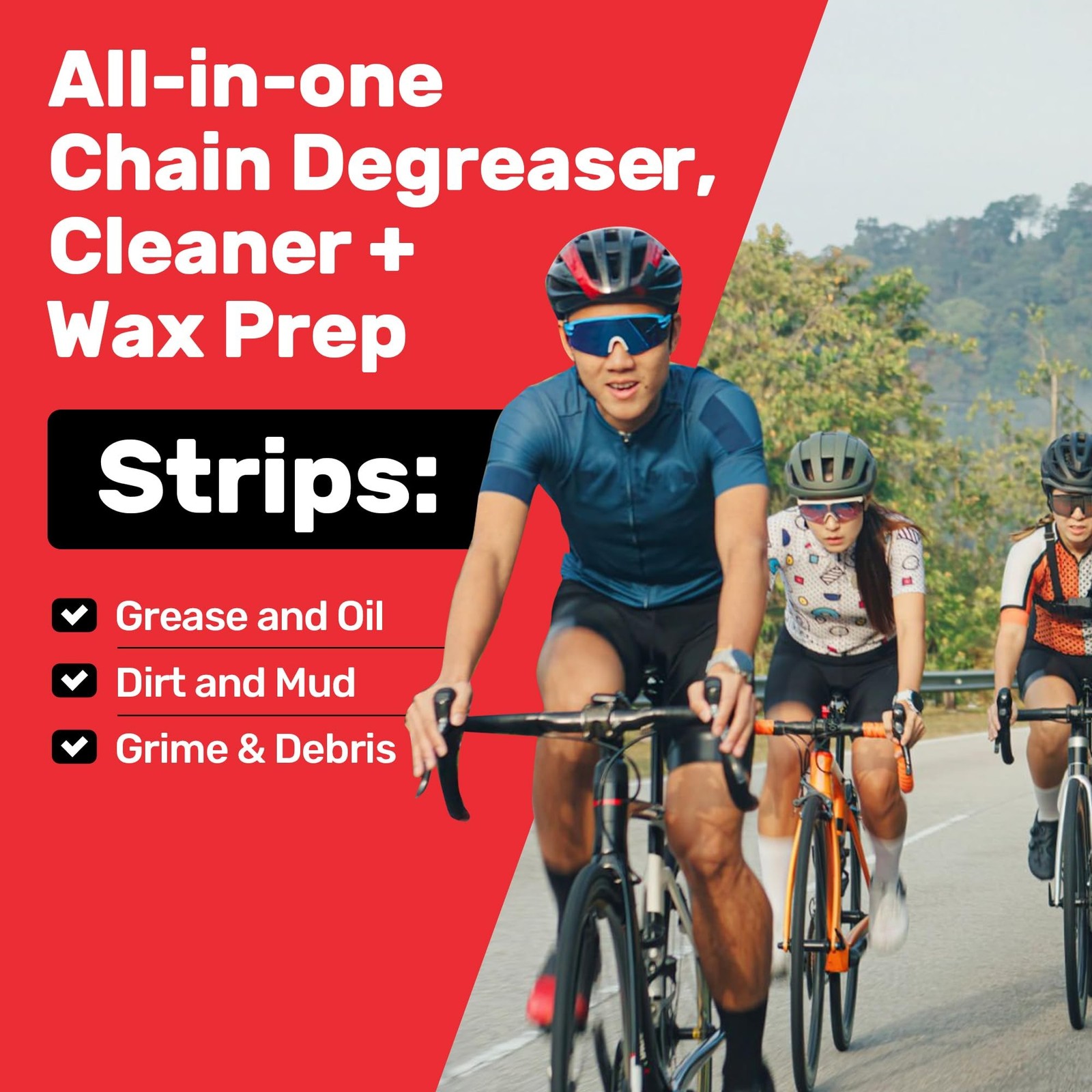 Professional Bike Chain Stripper + Degreaser – 16oz Chain Cleaner & Wax Prep,…
