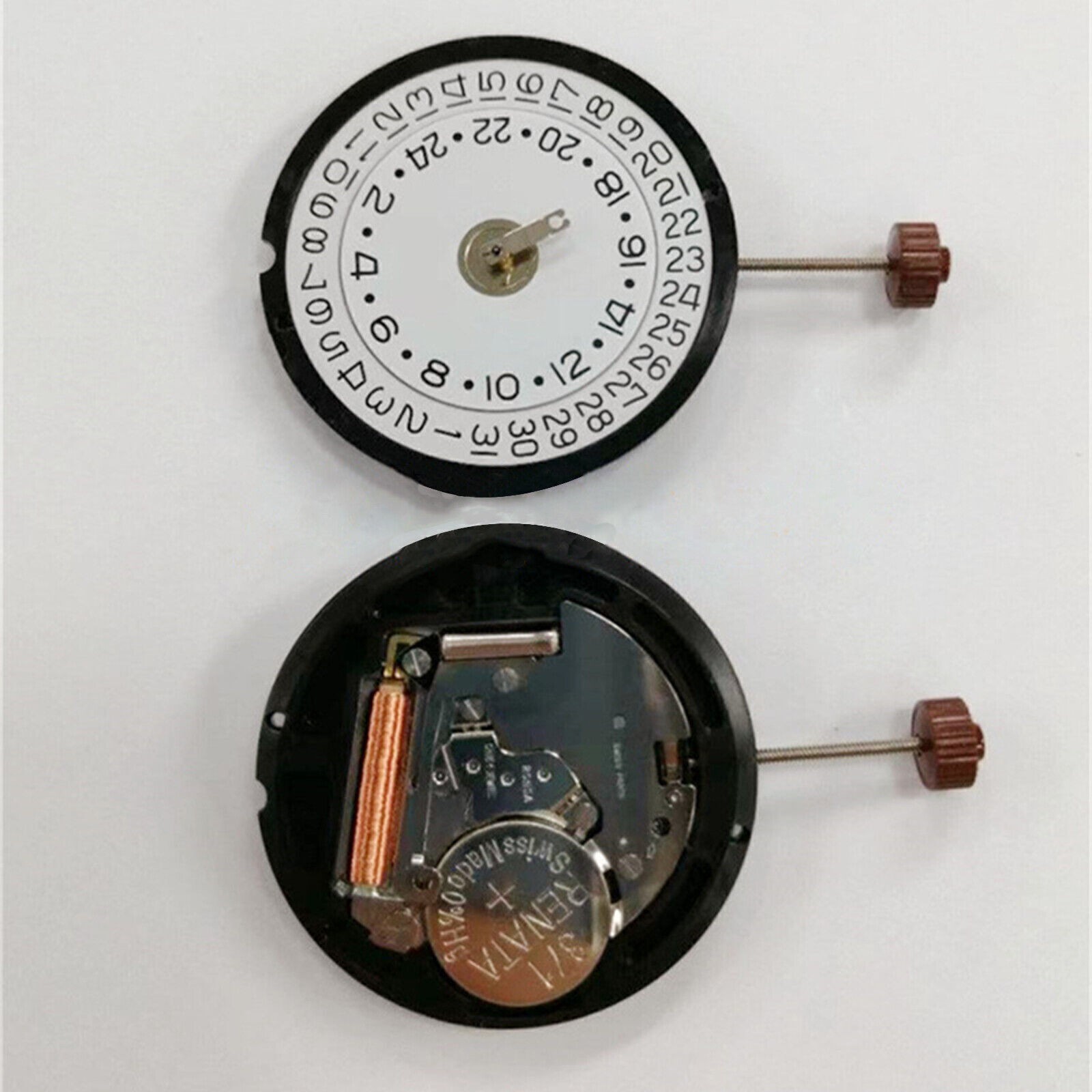 515D Quartz Movement Date At 3’ Watch Movement for Ronda 515.24D Watch Parts