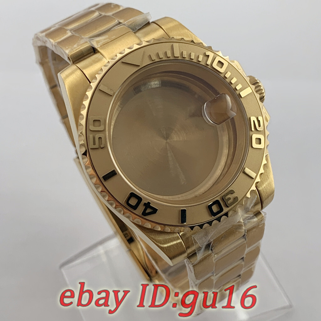 40mm Ceramic bezel Watch Case Fit NH34 NH35 NH36 ETA 2824/2836 Miyota82 Series