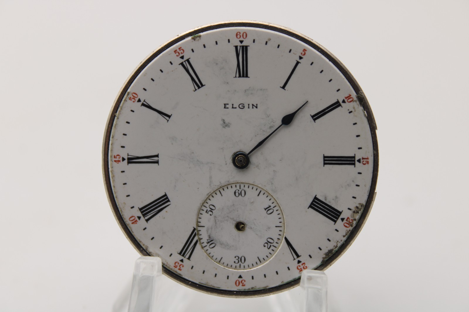 1912 ELGIN POCKET WATCH MOVEMENT 16195105 GRADE: 314 12s 15j (RAB2)