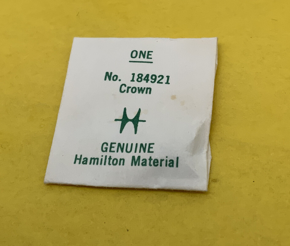 Hamilton 184921 Crown Size 8/0-14/0 White Weatherproof New Old Stock