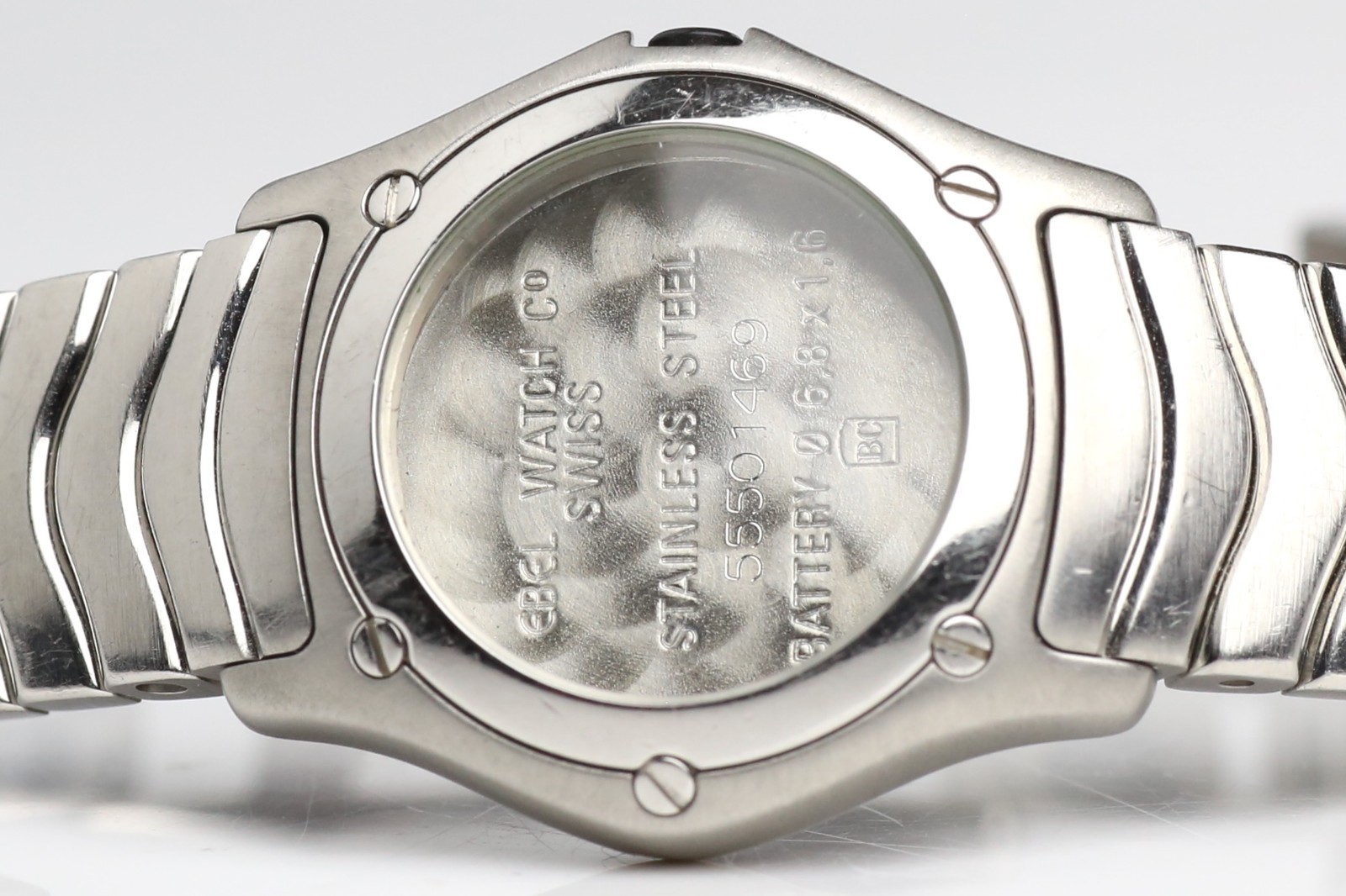 Ebel Classic Wave Quartz Ladies Case & Bracelet, 9157F11