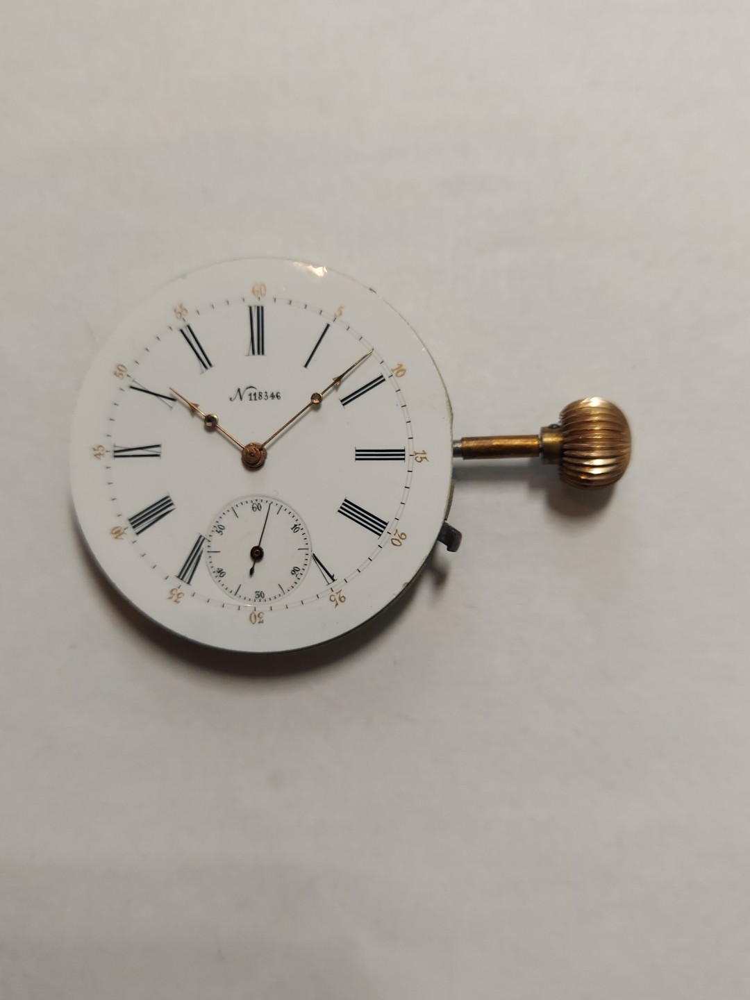 Unbrand P.WATCH MOVEMENT High Grade Full Jewels Collectible Mens Diamonds Hands