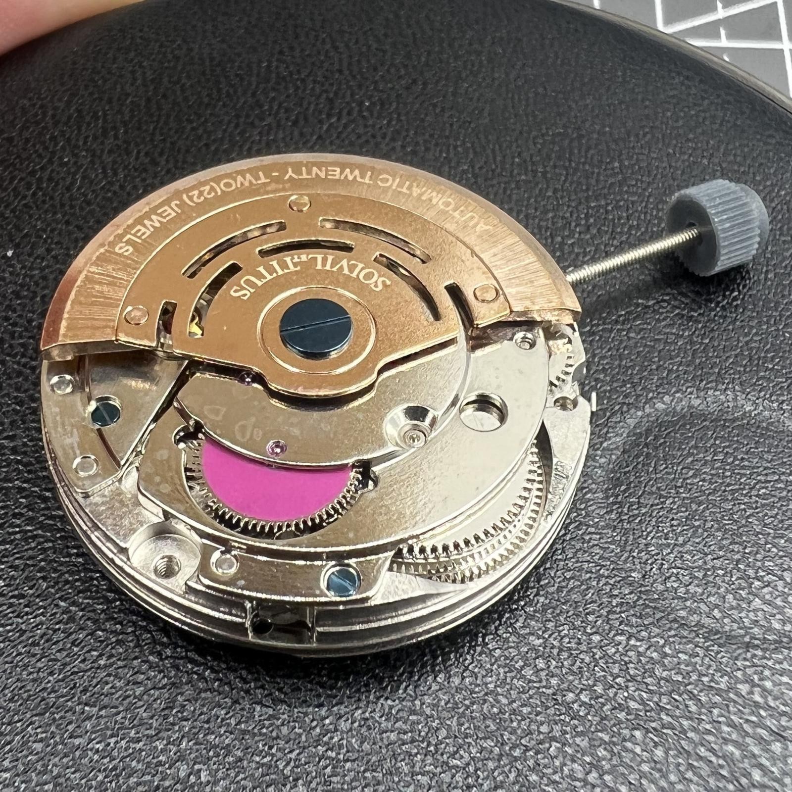 CMM1534-2813 Mingzhu Silver Automatic Mechanical Movement 6 Hands Small Second