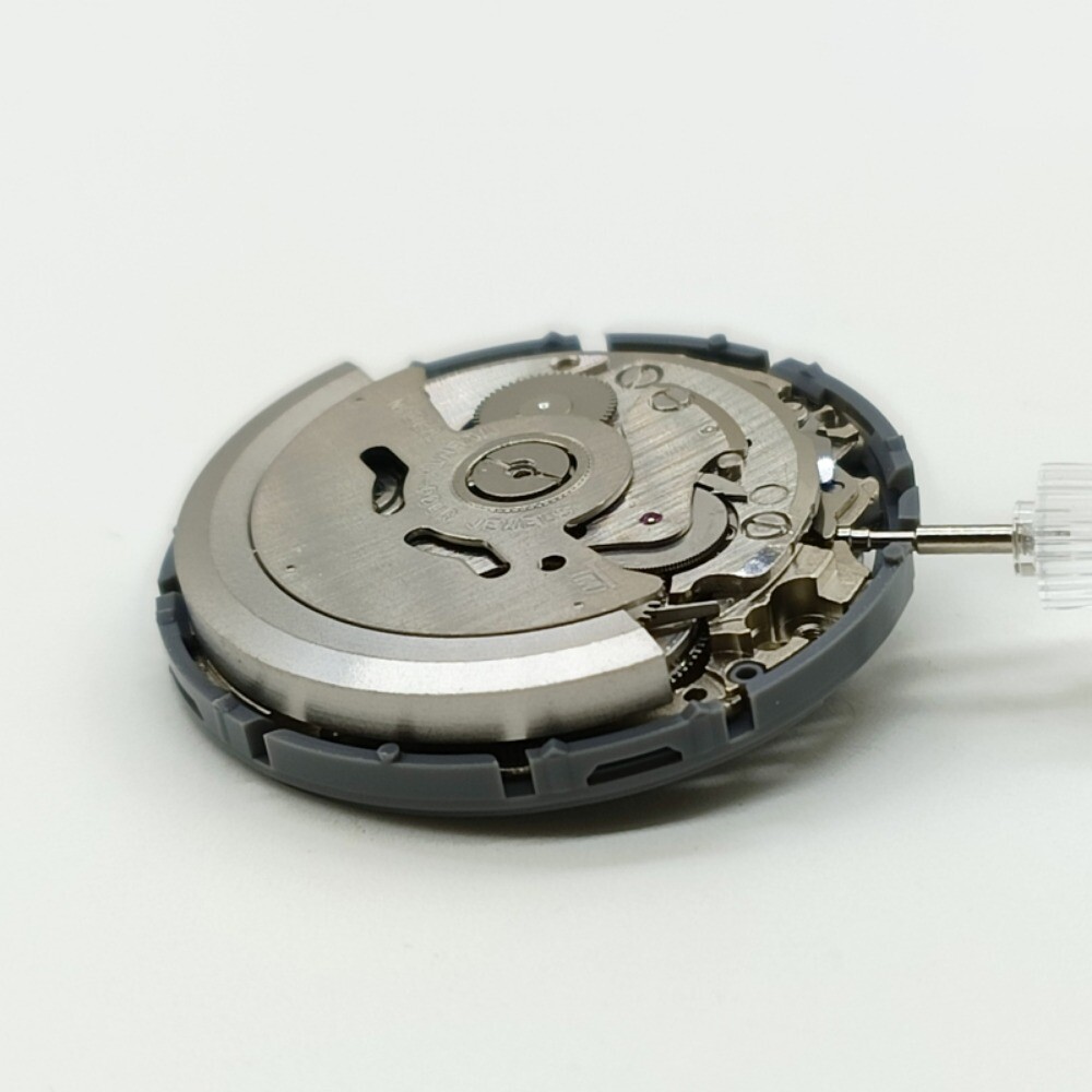NH36 Movement White Disk Japanese+English Font Week Crown At 3.0/3.8 Oclock