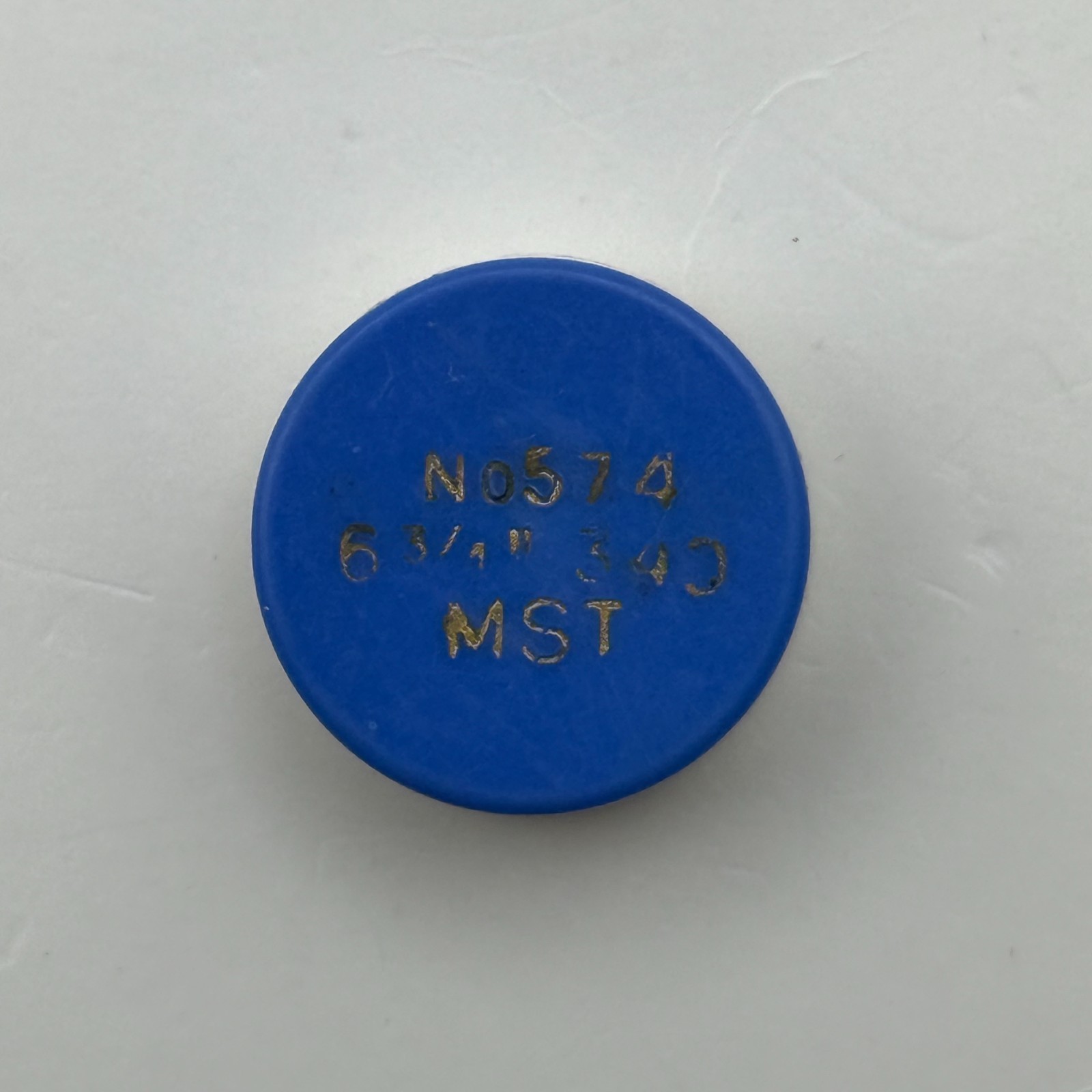 MST 340 Balance Wheel Complete And Spring 6¾’’’ 574 Watch Movement Parts NOS