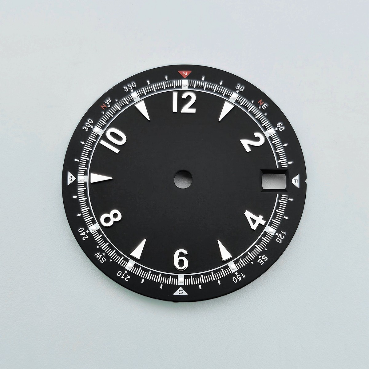 NH35 Dial 28.5mm 3 O’Clock Date Green Luminous Fit NH35 Movement Watch Parts