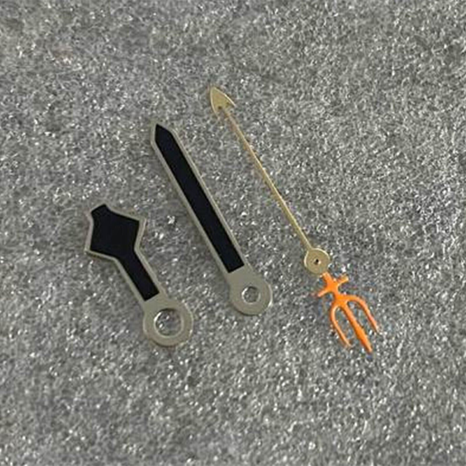 Silver Second Hands No Luminous Watch Pointer for NH35/NH36/4R/7S Watch Movement