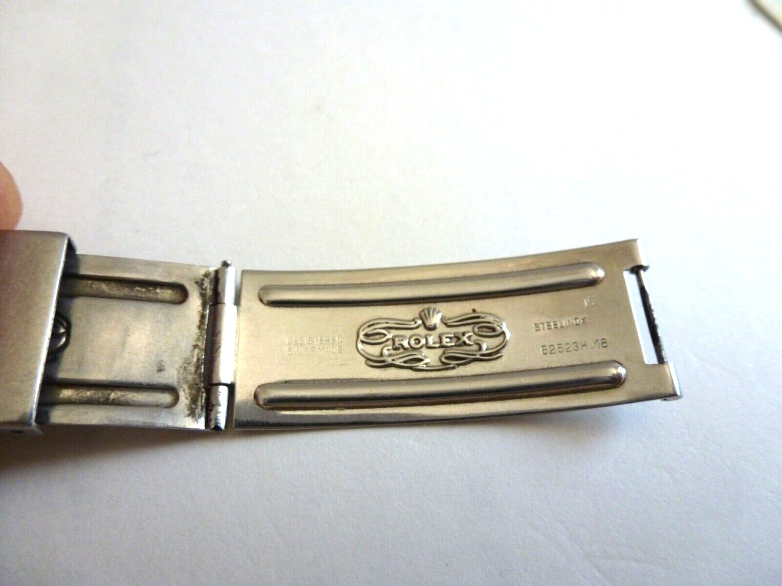 Rolex Oyster Bracelet 62523H.18 Deployant Folded Clasp I5 Code Datejust