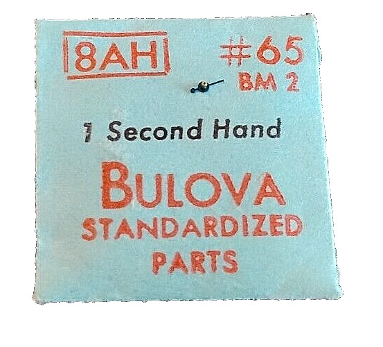 Bulova 8AH Second Hand Blue Modern 2 watch repair #65