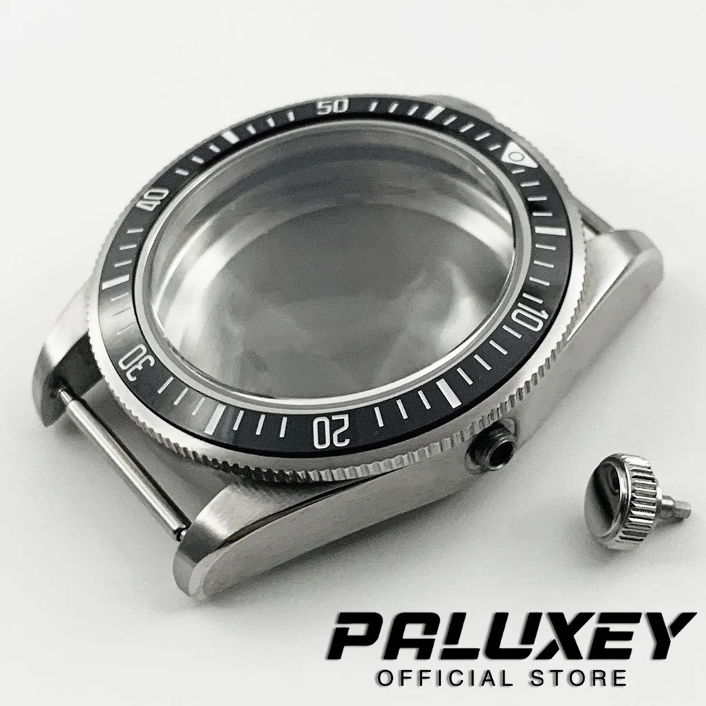 20BAR 39mm Waterproof Dome Sapphire Glass BB58 Watch Case for NH34 NH35 NH36 NH3