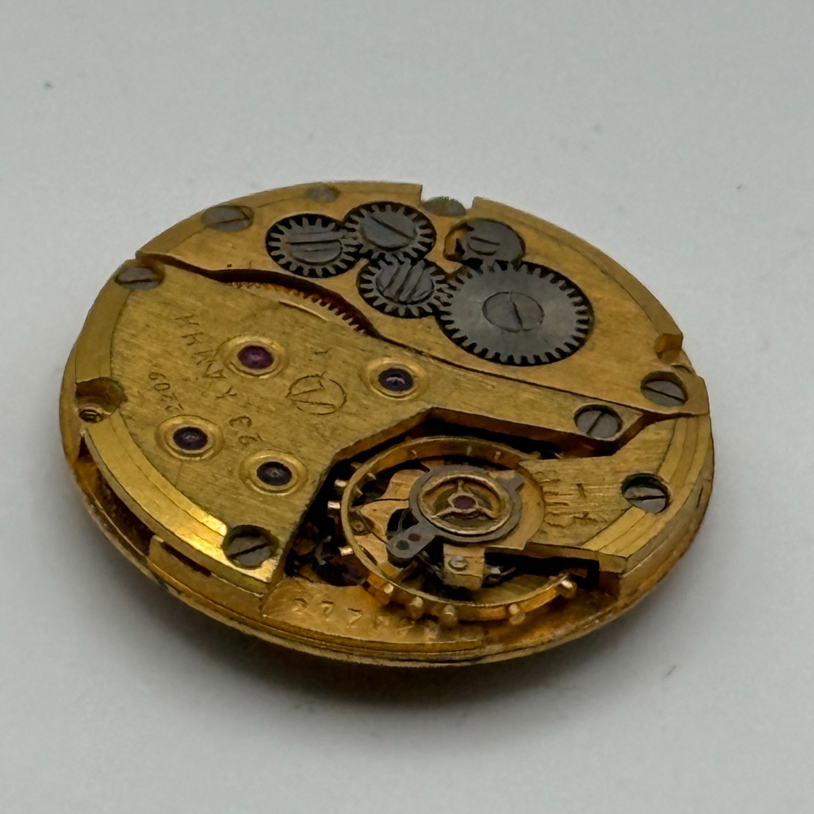 Luch 2209 Watch Movement Soviet Ultra Thin 23 Kamhr Vintage Parts Repair 22.5mm