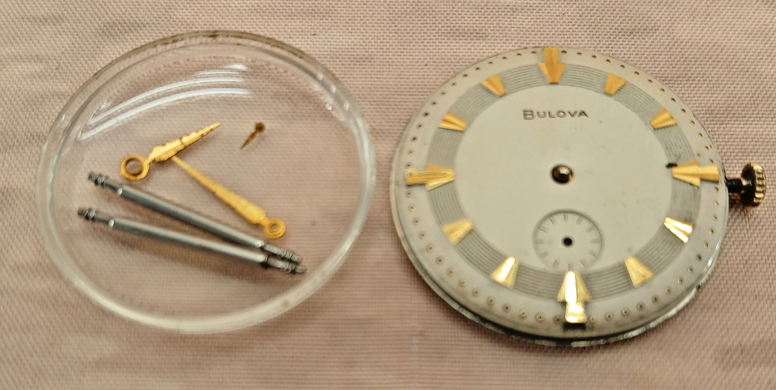 Vintage Watch Lot Galaxie Elgin Bulova 11AC Parts Repair AS IS