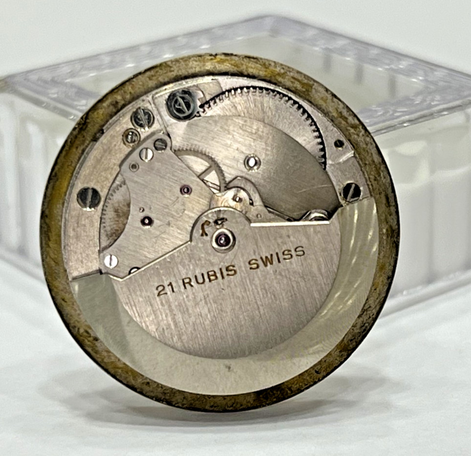 Automatic Movement Felsa 4002 & Dial Ausal Swiss Made Selling For Parts