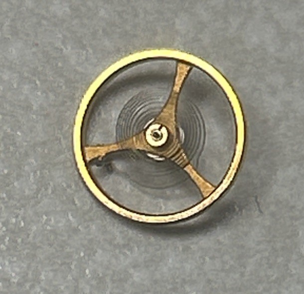 Vintage Genuine BULOVA Balance Wheel #54 Watch Part BROKEN PIN