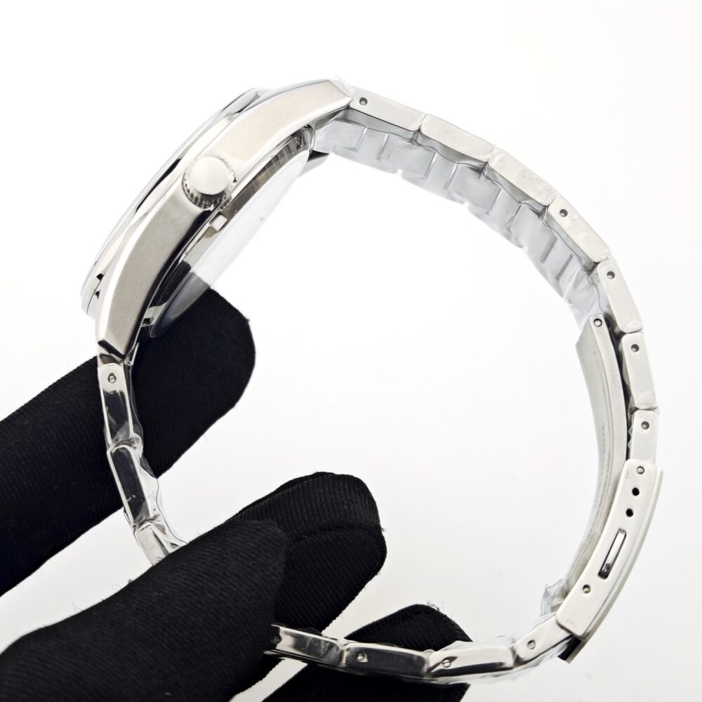 39mm GMT Style Case Two-Tone Bezel Steel Bracelet Fit Auto Mod