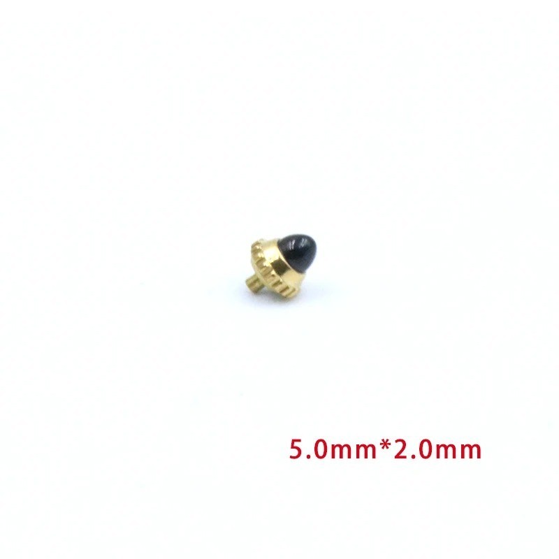 Sapphire Crown 5×2.0mm for Luxury Watches Watch Bullet Diamond Style 1PC