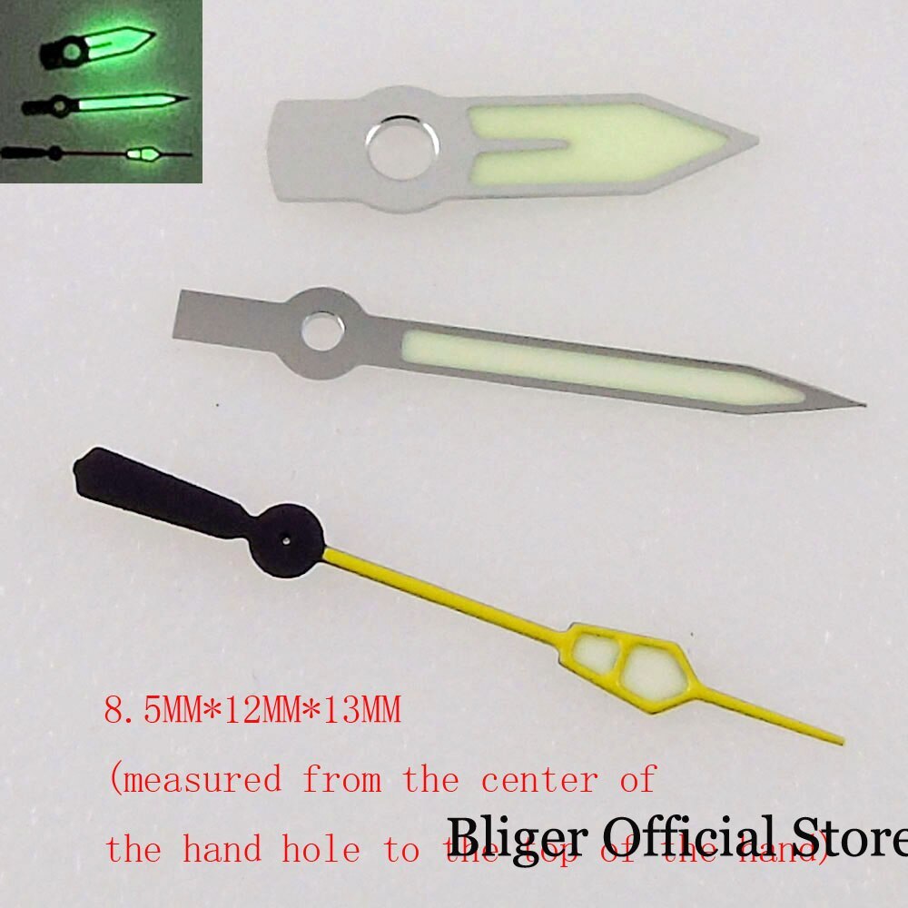 BLIGER Watch Hand Orange/Silver/Red/Gold/Black fit NH35 NH36 7s26 7s36 7s25 7s35