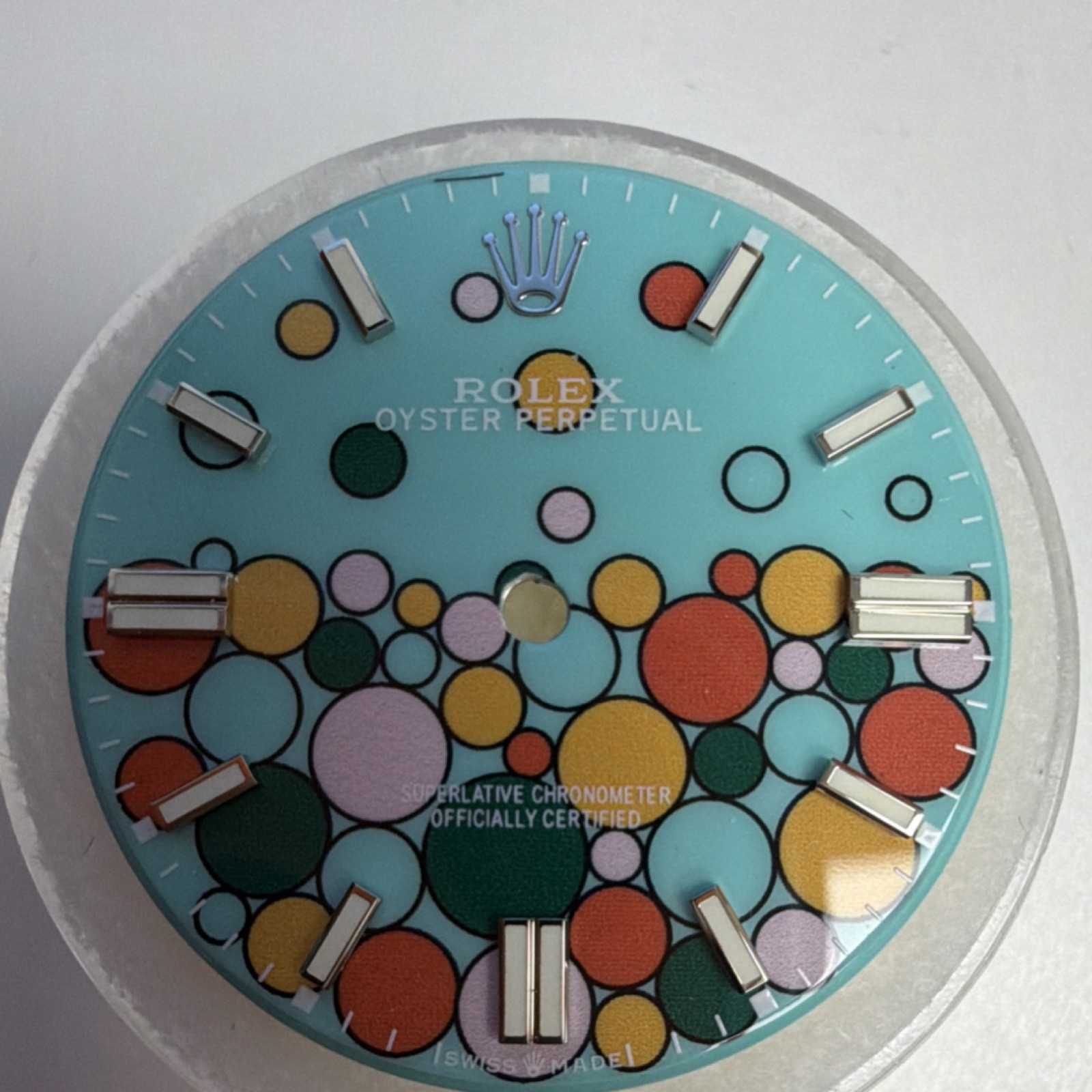 Rolex Custom Celebration Dial Bubble Motif for 36mm 126000
