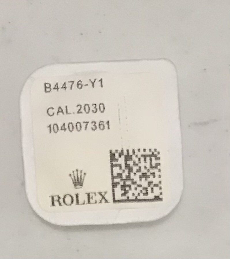 Rolex 2030 part # 4476 Axle for Oscillating Weight – New Sealed Package