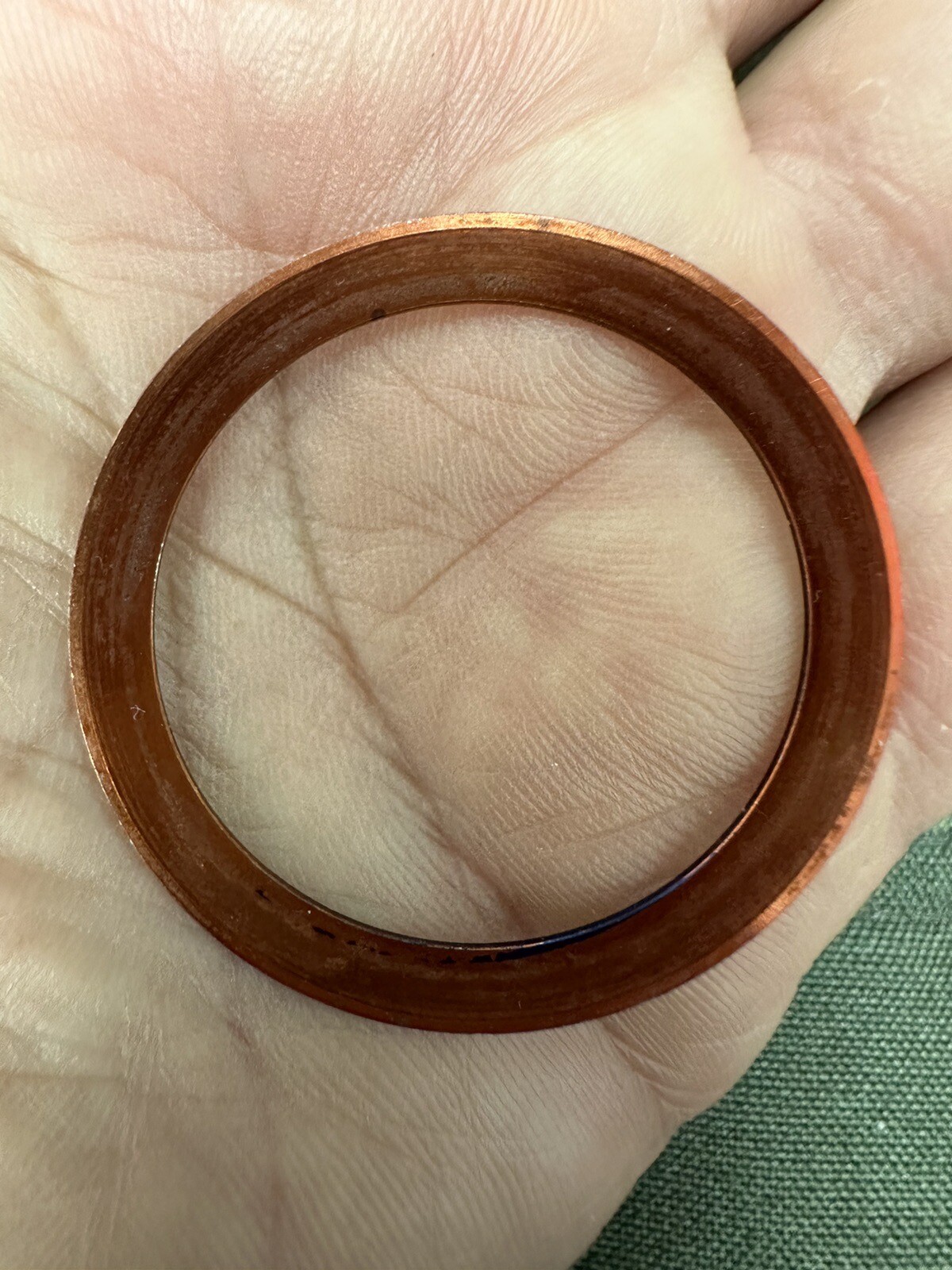 Genuine Rolex GMT 1675 Faded Ghost Pepsi Bezel Insert