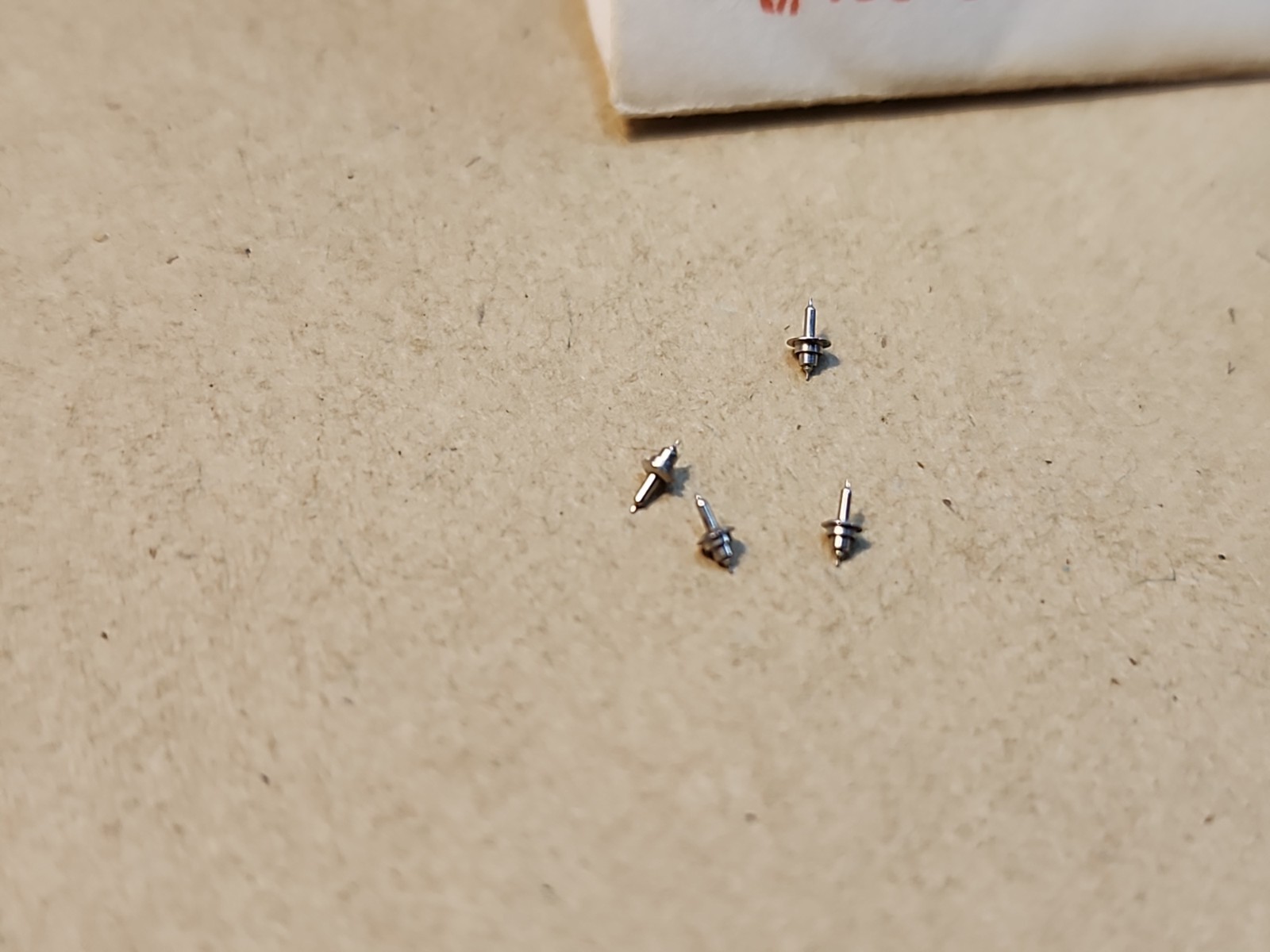 Lot Of 4 NOS Bestfit 1812 Balance Staffs For ETA 2390 Wyler WH214A Parts Spares