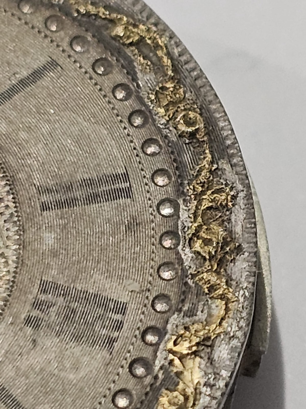 FLEURIER SILVER GOLD POCKET MOVEMENT WITH MALTIC CROSS – NUMBER 147 -…