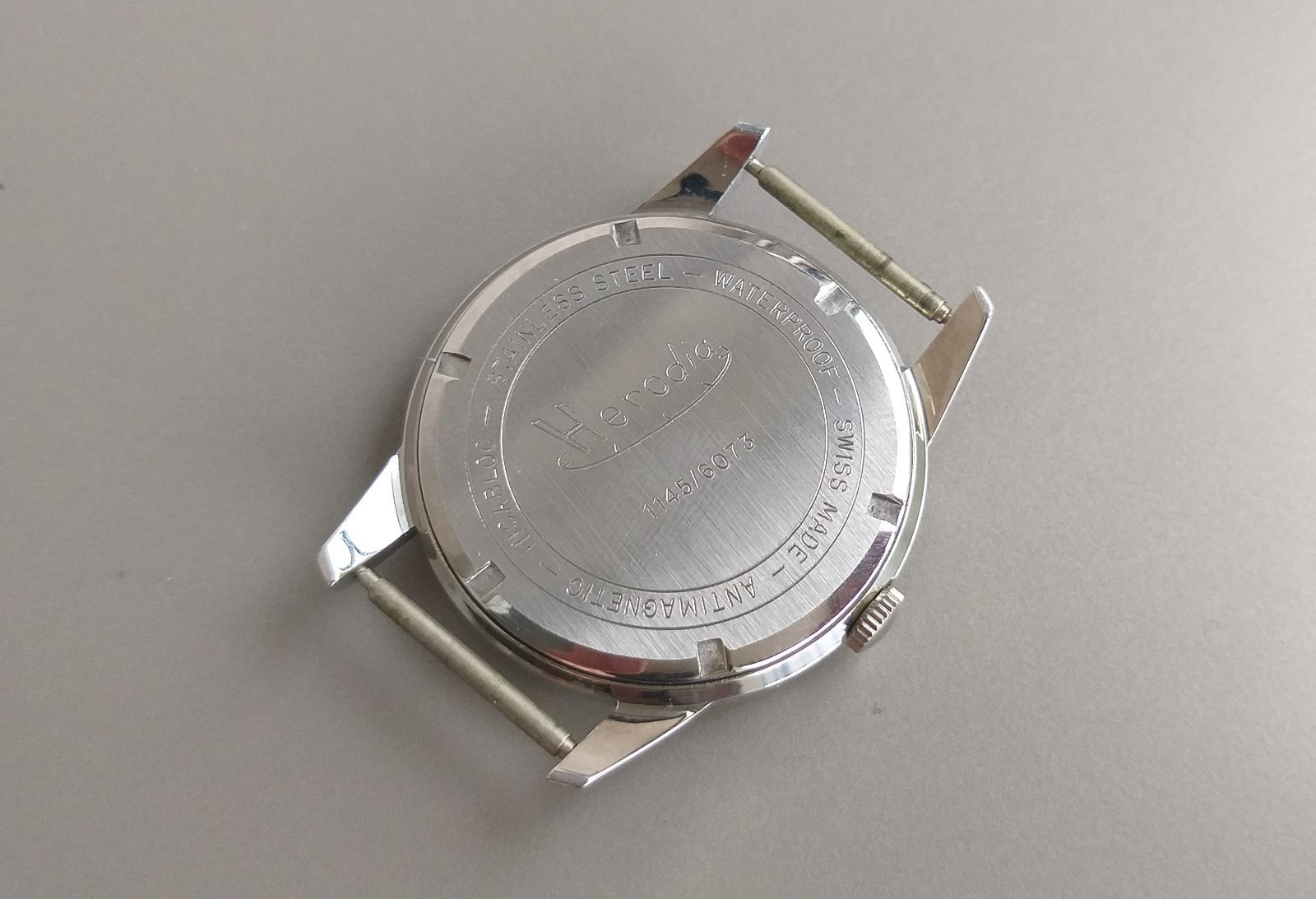 ETA 2452 or ETA 2391 Project Watch 35mm Steel Case + Dial & Hands NOS 1970’s