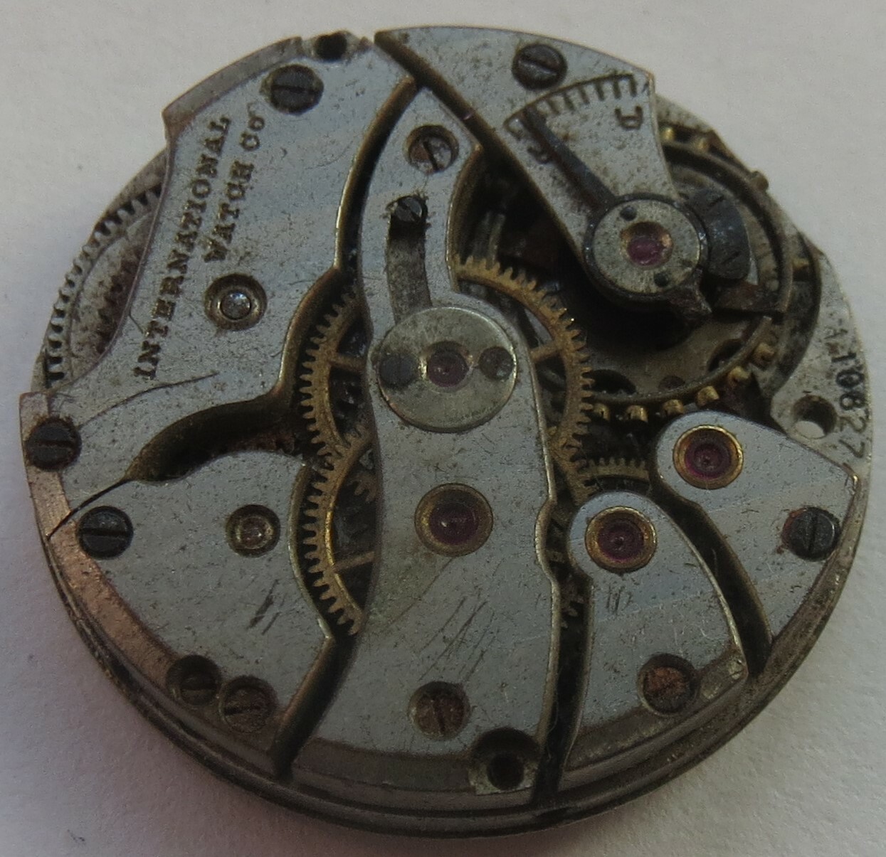 International Watch Co. IWC mens wristwatch movement 23,5 mm. in diameter